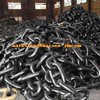 CCS ABS BV LR GL DNV KR NK RINA 27.5m Grade U1 U2 U3 Marine Black Painted Ship Anchor Chain for Sale in Marine Vessel and Boat